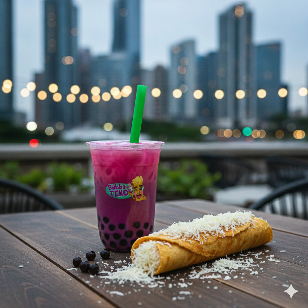 Combo Bubble Tea y Marquesita